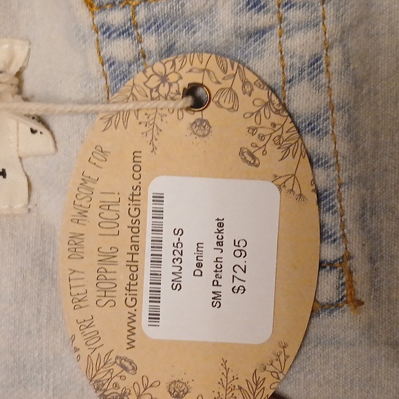 Denim patch Jean jacket - Picture 6 of 7